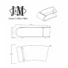 J&M Furniture Grace Modern Coffee Table 003 - J&M Furniture Grace Modern Coffee Table 003