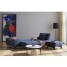 Innovation Living Grand D.E.L. Sofa With Black Wood Legs - Folded