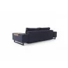 Grand D.E.L. Sofa in Black Wood Legs - Back - Grand D.E.L. Sofa in Black Wood Legs - Back