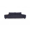 Grand D.E.L. Sofa in Black Wood Legs - Front