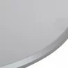 SoHo Round Table Top In Rustic Gray - SoHo Round Table Top In Rustic Gray