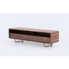 J&M Furniture Greenwich TV Base in Walnut