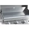 Bull BBQ Steer Premium Complete Cart - Opened Cart Griller Close-up - Bull BBQ Steer Premium Complete Cart - Opened Cart Griller Close-up