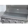 Bull BBQ 30" Griddle Complete Cart - Griller Top Angled Close-up - Bull BBQ 30" Griddle Complete Cart - Griller Top Angled Close-up