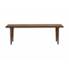 Greenington Azara Bench, Sable - Front Angle 