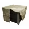 AZ Patio Heaters Square Fire Pit Cover - Angle - AZ Patio Heaters Square Fire Pit Cover - Angle