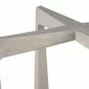 Sunpan Tarian Dining Table Base - Front Side Angle - Sunpan Tarian Dining Table Base - Front Side Angle