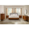 Greenington Taylor Queen Bed In Amber - Front Lifestyle View
