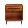 Greenington Taylor 28" 1 Drawer Nightstand In Amber - Front Angle