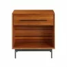 Greenington Taylor 28" 1 Drawer Nightstand In Amber - Front Angle - Greenington Taylor 28" 1 Drawer Nightstand In Amber - Front Angle