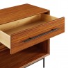 Greenington Taylor 28" 1 Drawer Nightstand In Amber - Drawer Opened
