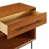 Greenington Taylor 28" 1 Drawer Nightstand In Amber - Drawer Opened - Greenington Taylor 28" 1 Drawer Nightstand In Amber - Drawer Opened