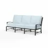 La Jolla Sofa in Canvas Skyline w/ Self Welt - Front Side Angle - La Jolla Sofa in Canvas Skyline w/ Self Welt - Front Side Angle