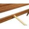 Greenington Ventura King Platform Bed - Amber - Frame Corner - Greenington Ventura King Platform Bed - Amber - Frame Corner