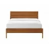 Greenington Ventura King Platform Bed - Amber - Front View - Greenington Ventura King Platform Bed - Amber - Front View