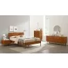 Greenington Ventura King Platform Bed - Amber - Lifestyle Angled - Greenington Ventura King Platform Bed - Amber - Lifestyle Angled