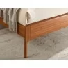 Greenington Ventura King Platform Bed - Amber - Leg Close-Up - Greenington Ventura King Platform Bed - Amber - Leg Close-Up