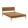 Greenington Ventura King Platform Bed - Amber - Angled without Cushion