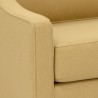 Sunpan Presley Sofa Limelight Honey - Seat Closeup Angle