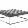 Sunpan Sutton Ottoman - Cantina Magnetite - Front Side Angle - Sunpan Sutton Ottoman - Cantina Magnetite - Front Side Angle