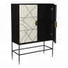 Moe's Home Collection Shaws Cabinet - Front Side Opened Angle