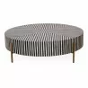 Moe's Home Collection Chameau Coffee Table - Front Top Angle - Moe's Home Collection Chameau Coffee Table - Front Top Angle