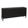 Moe's Home Collection Misaki Sideboard, Black - Front Side Angle