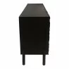 Moe's Home Collection Misaki Sideboard, Black - Side Angle - Moe's Home Collection Misaki Sideboard, Black - Side Angle