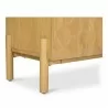 Moe's Home Collection Misaki Oak Sideboard in Natural - Base Angle - Moe's Home Collection Misaki Oak Sideboard in Natural - Base Angle