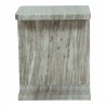 Moe's Home Collection Tullia Accent Table, Taupe - Front Angle