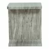 Moe's Home Collection Tullia Accent Table, Taupe - Front Angle - Moe's Home Collection Tullia Accent Table, Taupe - Front Angle