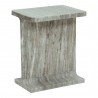 Moe's Home Collection Tullia Accent Table, Taupe - Front Side Angle
