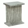 Moe's Home Collection Tullia Accent Table, Taupe - Front Side Angle - Moe's Home Collection Tullia Accent Table, Taupe - Front Side Angle