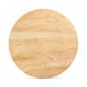 Moe's Home Collection Oregon Round Coffee Table - Blonde - Top Angle