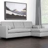 Sunpan Lautner Sofa Bed Chaise - Raf - Liv Dove - Lifestyle