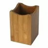 Oceanstar Bamboo Utensil Holder - Angled - Oceanstar Bamboo Utensil Holder - Angled