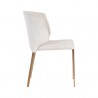 Sunpan Zayden Dining Chair - Belfast Oatmeal - Side Angle