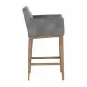 Sunpan Lionel Barstool - Bravo Metal - Side Angle - Sunpan Lionel Barstool - Bravo Metal - Side Angle