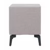 Halle Side Table in Gray - Back - Halle Side Table in Gray - Back