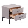Halle Side Table in Gray - Detail 1
