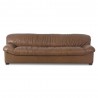 Halston Sofa Tan Leather