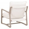 Essentials For Living Hamlin Club Chair in Natural Gray Oak Frame - Back Angled
