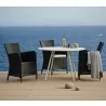 Cane-Line Hampsted Chair Outdoor View 1 - Cane-Line Hampsted Chair Outdoor View 1