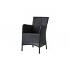 Cane-Line Hampsted Chair, Black, Cane-line Weave 3