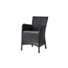 Cane-Line Hampsted Chair black 