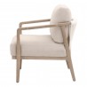 Essentials For Living Harbor Club Chair in Flax Linen - Side Angle