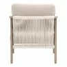 Essentials For Living Harbor Club Chair in Flax Linen - Back Angle - Essentials For Living Harbor Club Chair in Flax Linen - Back Angle