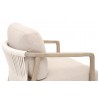 Essentials For Living Harbor Club Chair in Flax Linen - Side Arm