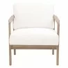 Essentials For Living Harbor Club Chair in LiveSmart Peyton-Pearl - Front - Essentials For Living Harbor Club Chair in LiveSmart Peyton-Pearl - Front