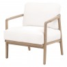 Essentials For Living Harbor Club Chair in LiveSmart Peyton-Pearl - Angled